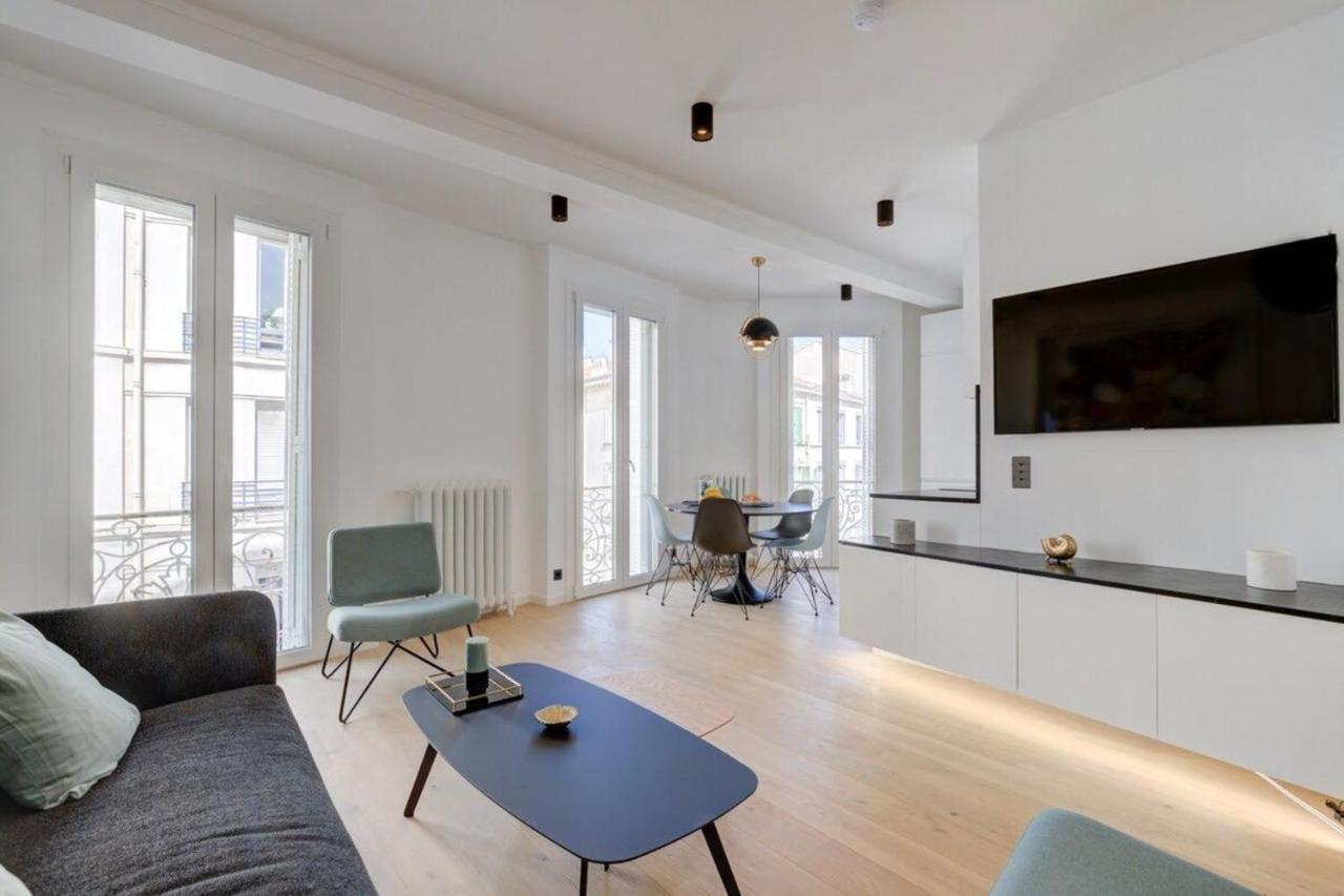 Magnificent Renovated 4-Room Apartment - Croisette Carre D'Or Cannes Buitenkant foto